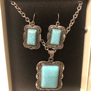 Earrings and Necklace Set